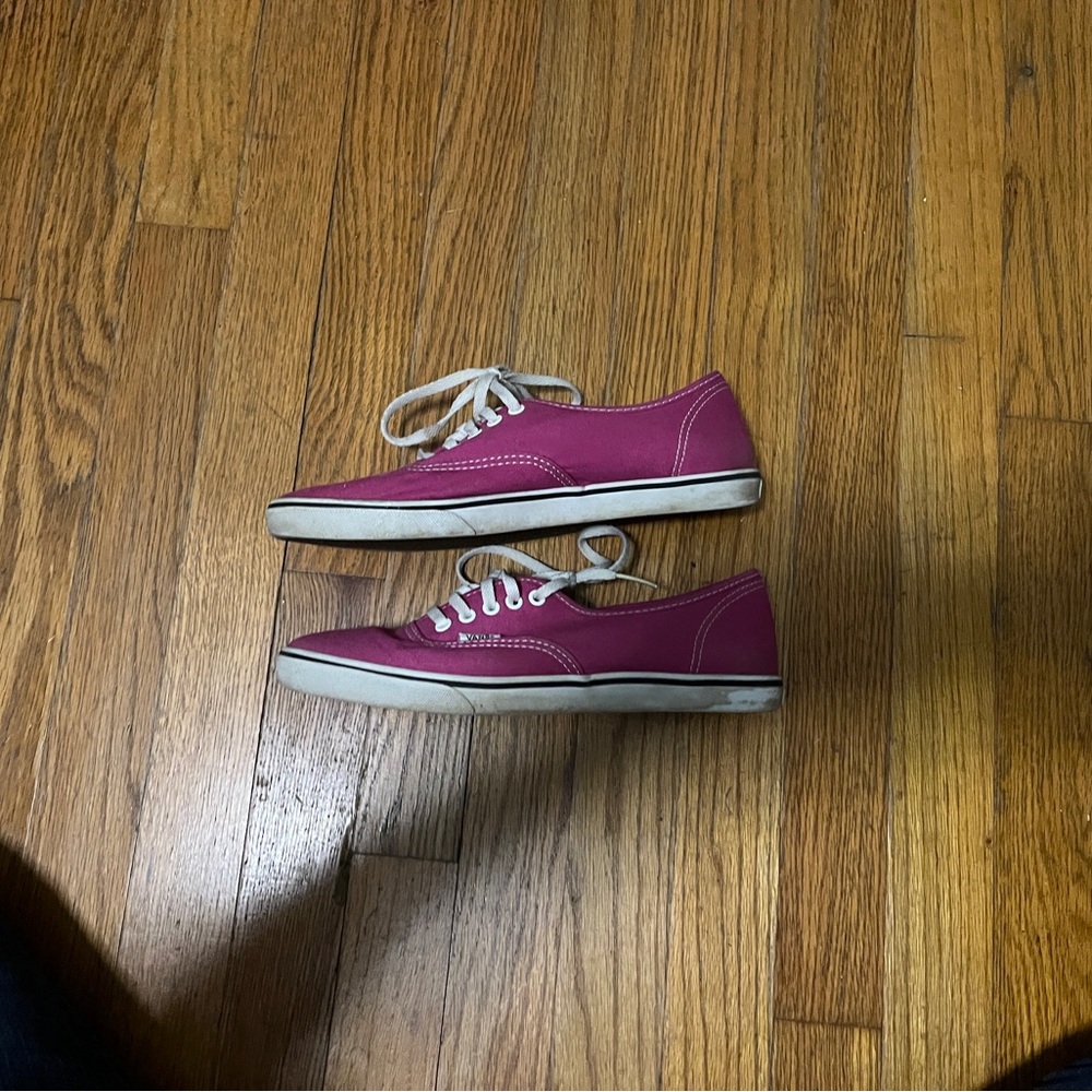 Vans Pink Canvas Sneakers - Picture 4 of 7